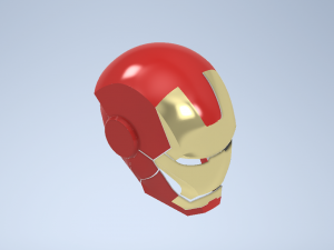 ironman helmet 3D 모델
