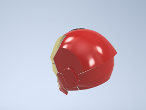 ironman helmet 3D 모델