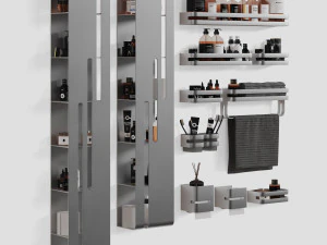 バスルームアクセサリー 3Dモデル