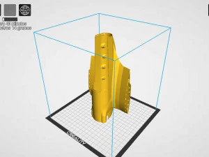 modelo 3d en stl para imprimir en 3d aeromodelo rc supermarine spitfire 3D Print Model