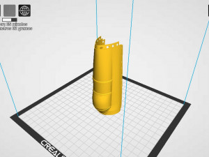 modelo 3d en stl para imprimir en 3d aeromodelo rc supermarine spitfire Modello di stampa 3D