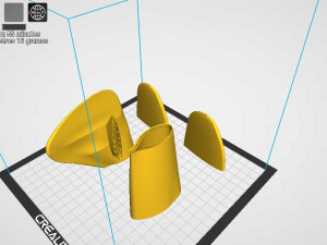 modelo 3d en stl para imprimir en 3d aeromodelo rc supermarine spitfire Modello di stampa 3D