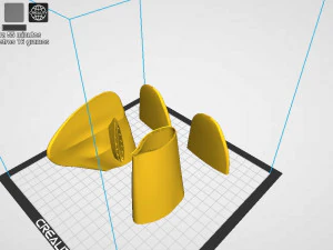 modelo 3d en stl para imprimir en 3d aeromodelo rc supermarine spitfire 3D Print Model
