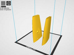 modelo 3d en stl para imprimir en 3d aeromodelo rc supermarine spitfire Modello di stampa 3D