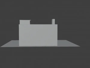 professionally finished zen house model 3D Model