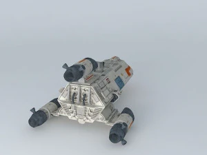 veicolo spaziale Modello 3D