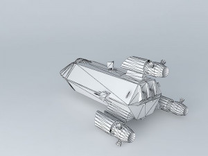 space vehicle 3D Model