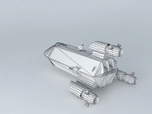 veicolo spaziale Modello 3D