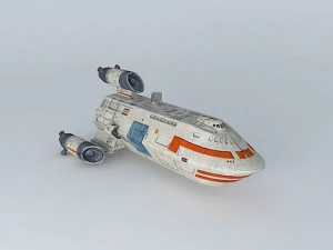 veicolo spaziale Modello 3D