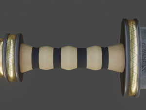 gladius game ready model pbr textures 4k low-poly free 3D Model