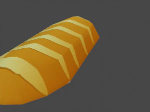 food pack low poly game ready model textures only deffuse 1k 3D Model