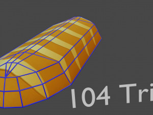 food pack low poly game ready model textures only deffuse 1k 3D Model