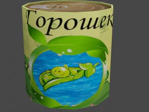 food pack low poly game ready model textures only deffuse 1k 3D Model