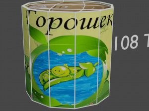food pack low poly game ready model textures only deffuse 1k 3D Model