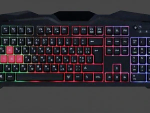 keyboards pack low poly game ready model 3D Model