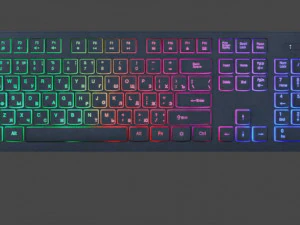keyboards pack low poly game ready model 3D Model