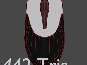 mouses pack low poly game ready model 3D Model