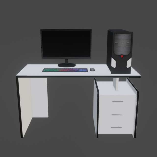 computer pack 2 low poly game ready model 3Dモデル .c4d .max .obj .3ds .fbx .stl .blend 