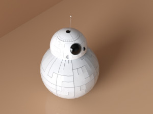robot analog star wars 3D Model