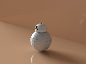 robot analog star wars 3D Модель