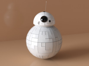 robot analog star wars 3D Модель