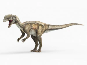 dilophosaurus dinosaur 3D Model