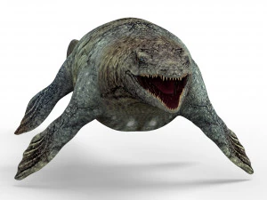 mosasaurus dinosaur 3D Model