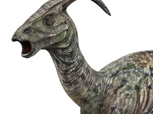 parasaurolophus dinosaur 3D 模型