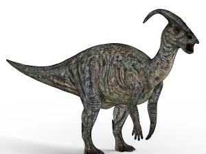parasaurolophus dinosaur 3D Model