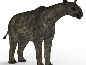 paraceratherium dinosaur Model 3D