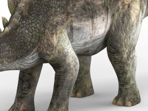 스테고사우루스 공룡 3D 모델