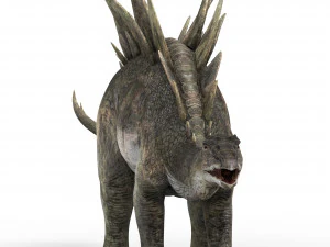 스테고사우루스 공룡 3D 모델