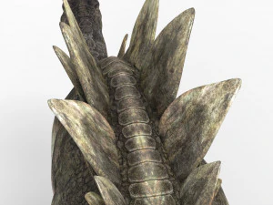 스테고사우루스 공룡 3D 모델