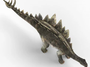 스테고사우루스 공룡 3D 모델