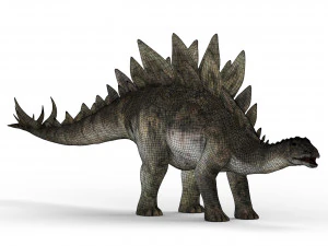 스테고사우루스 공룡 3D 모델