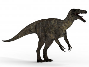 baryonyx dinosaur 3D 模型