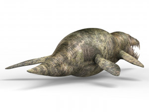 liopleurodon dinosaur 3D Model