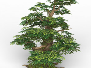 game ready fantasy tree 11 3D Модель