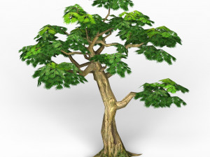game ready fantasy tree 13 Modelo 3D