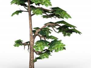 game ready fantasy tree 15 3D Model