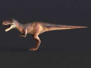 young trex dinosaur Modèle 3D