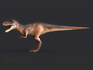 young trex dinosaur 3D Model