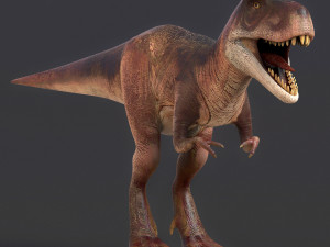 young trex dinosaur Modèle 3D