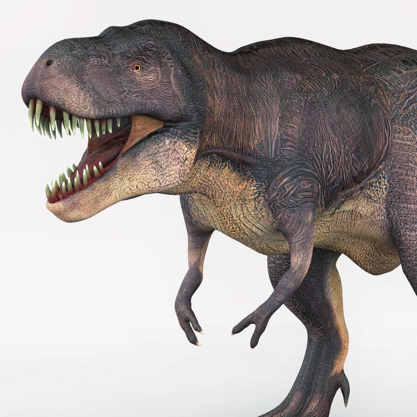 monster trex dinosaur 3D Model .c4d .max .obj .3ds .fbx .stl .blend 