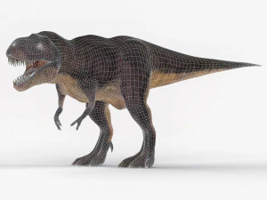 monster trex dinosaur 3D Model
