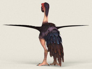 fantasy monster bird Model 3D