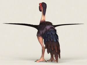 uccello mostro fantasy Modello 3D