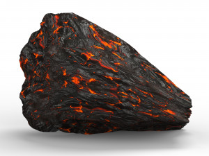 Lava Rocks Collection 3D Model
