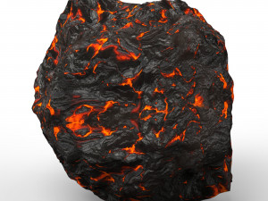 Lava Rocks Collection 3D Model