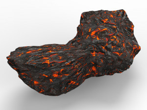 Lava Rocks Collection 3D Model
